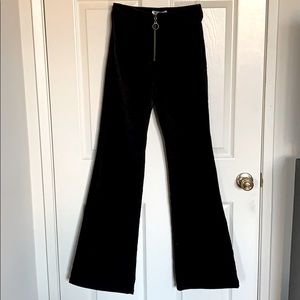 Women’s Black Corduroy Flare Pants
